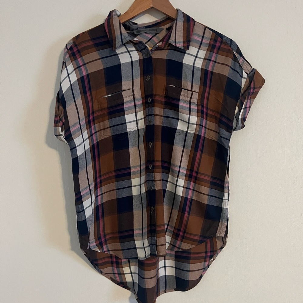 Harley Davidson Plaid Button Up